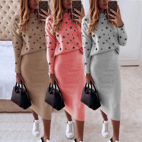 autumn women skirt 2 piece set casual long sleeve turtleneck slim skirt set elegant office lady knitted sweater skirt suit 220819, White
autumn women skirt 2 piece set casual long sleeve turtleneck slim skirt set elegant office lady knitted sweater skirt suit 220819, White