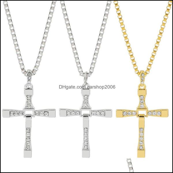 pendant necklaces the fast cross crystal chain necklace jesus mens drop delivery 2021 jewelry pendants carshop2006 dhlps, Silver
pendant necklaces the fast cross crystal chain necklace jesus mens drop delivery 2021 jewelry pendants carshop2006 dhlps, Silver