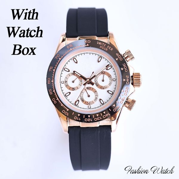 st9 automatic mens women watches chronograph classic wristwatches aquatic sports rubber strap white dial waterproof luminous with watch box, Slivery;brown
st9 automatic mens women watches chronograph classic wristwatches aquatic sports rubber strap white dial waterproof luminous with watch box, Slivery;brown