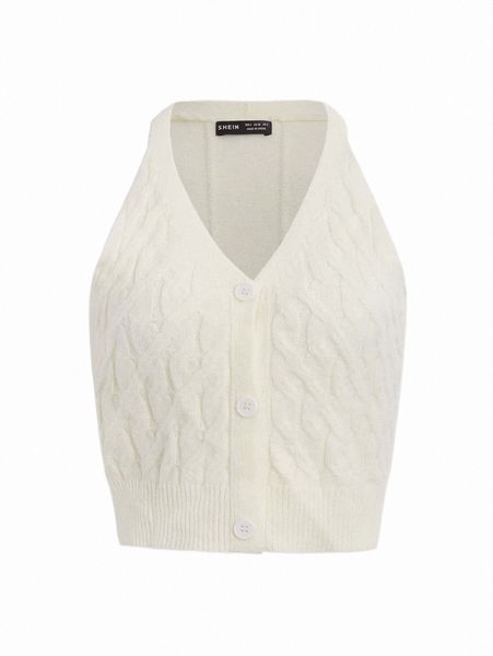 women's sweaters button front cable knit clothing x5vcs#, White;black
women's sweaters button front cable knit clothing x5vcs#, White;black