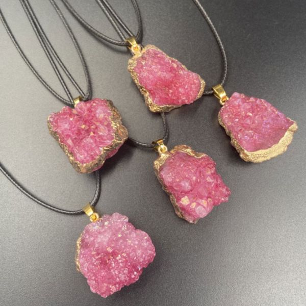 irregular natural crystal stone gold plated chain pendant necklaces for women girl handmade party club fashion jewelry, Silver
irregular natural crystal stone gold plated chain pendant necklaces for women girl handmade party club fashion jewelry, Silver