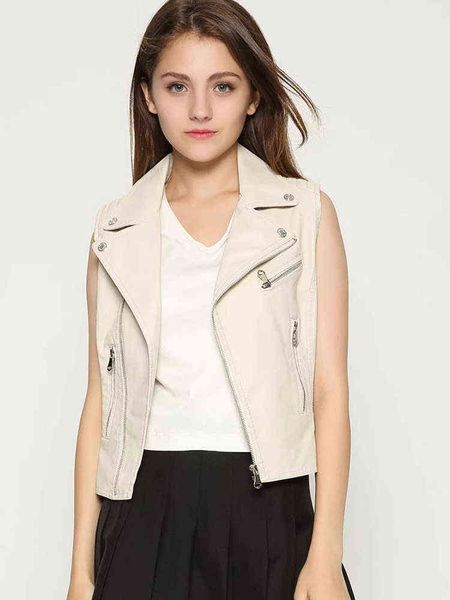 fmfssom spring new women soft faux leather vest jacket female casual printing fashion sleeveless vest zipper autumn outwear t220810, Black
fmfssom spring new women soft faux leather vest jacket female casual printing fashion sleeveless vest zipper autumn outwear t220810, Black