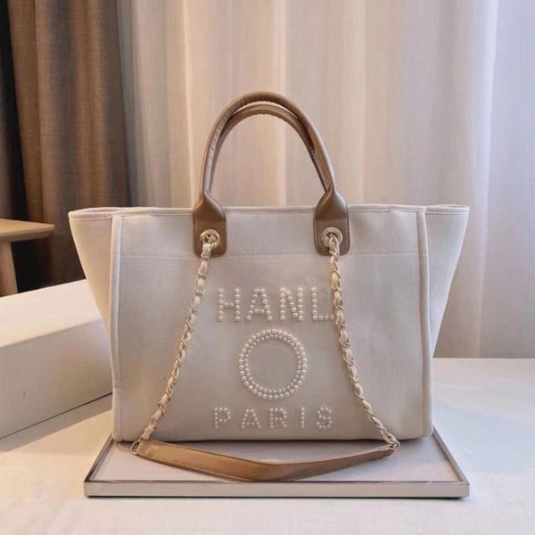women's fashion luxury handbags evening bags brand ch pearl tote canvas beach bag female portable large capacity big handbag designers
women's fashion luxury handbags evening bags brand ch pearl tote canvas beach bag female portable large capacity big handbag designers