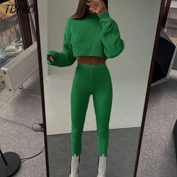 women knitted two pieces sets autumn winter cotton casual female warm suits turtleneck cropped sweater and trouser tracksuits 220819, White
women knitted two pieces sets autumn winter cotton casual female warm suits turtleneck cropped sweater and trouser tracksuits 220819, White