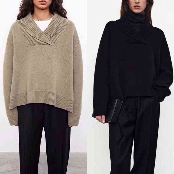 women's sweaters tote e sweater women's lazy v-neck cashmere in autumn and winter loose pullover itrx, White;black
women's sweaters tote e sweater women's lazy v-neck cashmere in autumn and winter loose pullover itrx, White;black