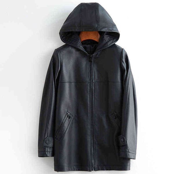 nerazzurri spring waterproof soft black faux leather jacket women with hood long sleeve zipper autumn casual outerwear 2022 t220810
nerazzurri spring waterproof soft black faux leather jacket women with hood long sleeve zipper autumn casual outerwear 2022 t220810