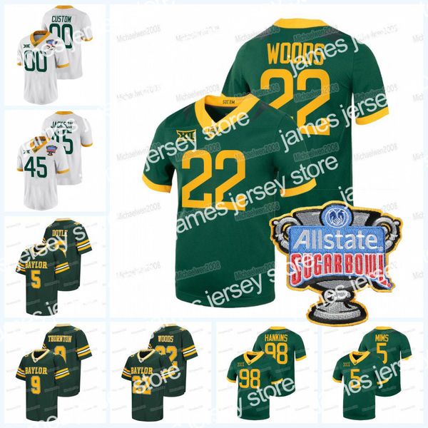 2022 ncaa baylor bears 2022 sugar bowl college football jersey jt woods jalen pitre abram smith r.j. sneed dillon doyle siaki ika josh landr, Black
2022 ncaa baylor bears 2022 sugar bowl college football jersey jt woods jalen pitre abram smith r.j. sneed dillon doyle siaki ika josh landr, Black