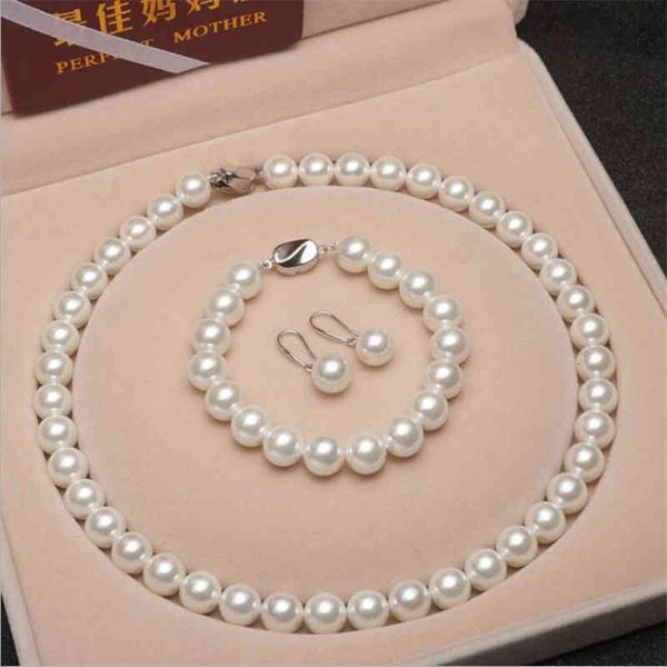 bracelet bangle designer mother gift fashion classic personality wild natural shell pearl necklace bride suit wholesale jewelry sets parure, Slivery;golden
bracelet bangle designer mother gift fashion classic personality wild natural shell pearl necklace bride suit wholesale jewelry sets parure, Slivery;golden
