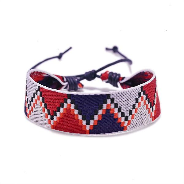 ethnic adjustable woven strand friendship bracelet for women men vintage braided embroidery wholesale jewelry, Black
ethnic adjustable woven strand friendship bracelet for women men vintage braided embroidery wholesale jewelry, Black