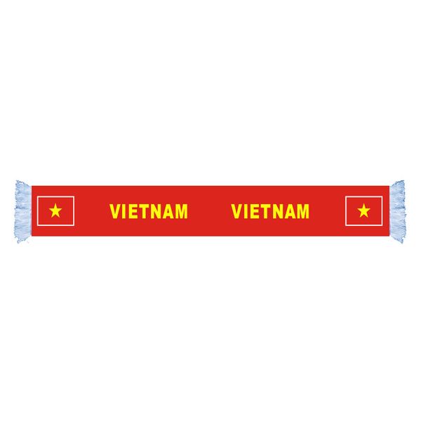vietnam flag scarf factory supply good price polyester satin scarf 
vietnam flag scarf factory supply good price polyester satin scarf