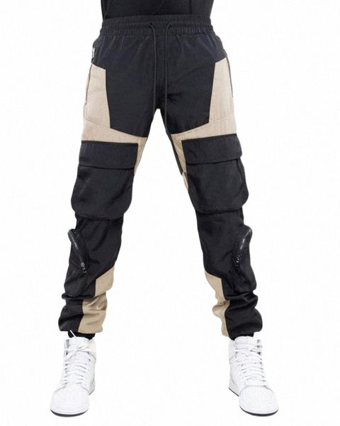 men's pants multi pocket work clothes men's tether large splicing sports casual pantsmen's j7cw#, Black
men's pants multi pocket work clothes men's tether large splicing sports casual pantsmen's j7cw#, Black