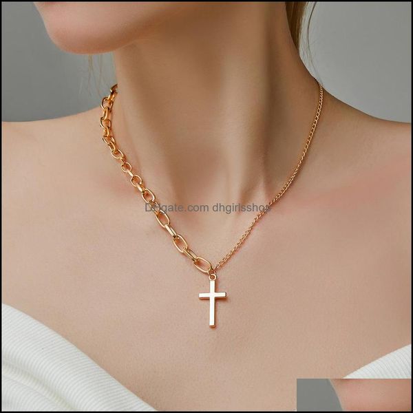 pendant necklaces fashion asymmetric cross necklace for women safety pin gold sier color thick lock choker chain party je dhgirlsshop dhrii, Silver
pendant necklaces fashion asymmetric cross necklace for women safety pin gold sier color thick lock choker chain party je dhgirlsshop dhrii, Silver