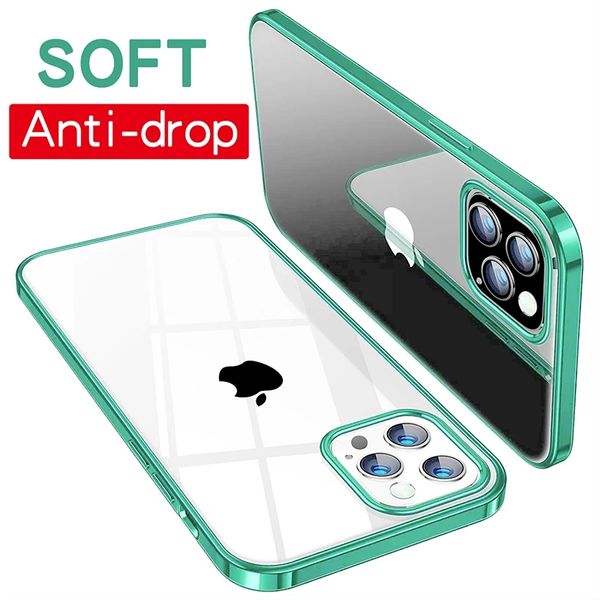 luxury plating silicone transparent cases on for iphone 14 x xr 7 8 plus 11 12 13 pro max mini shockproof clear back cover
luxury plating silicone transparent cases on for iphone 14 x xr 7 8 plus 11 12 13 pro max mini shockproof clear back cover