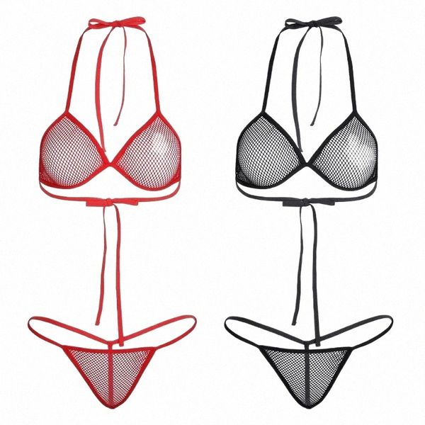 bras sets women erotic lingerie set underwear transparent fishnet see-through mini bikini bra with micro g-strings thongs n4df#, Red;black
bras sets women erotic lingerie set underwear transparent fishnet see-through mini bikini bra with micro g-strings thongs n4df#, Red;black
