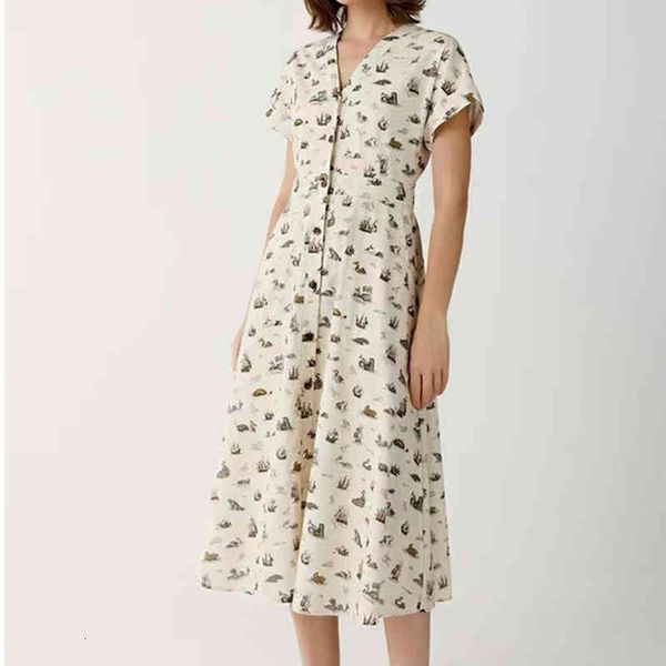casual dresses xiaohe summer v-neck high waist shows thin temperament elegant medium length dress cotton wrinkle resistant skirt children 5o, Black;gray
casual dresses xiaohe summer v-neck high waist shows thin temperament elegant medium length dress cotton wrinkle resistant skirt children 5o, Black;gray