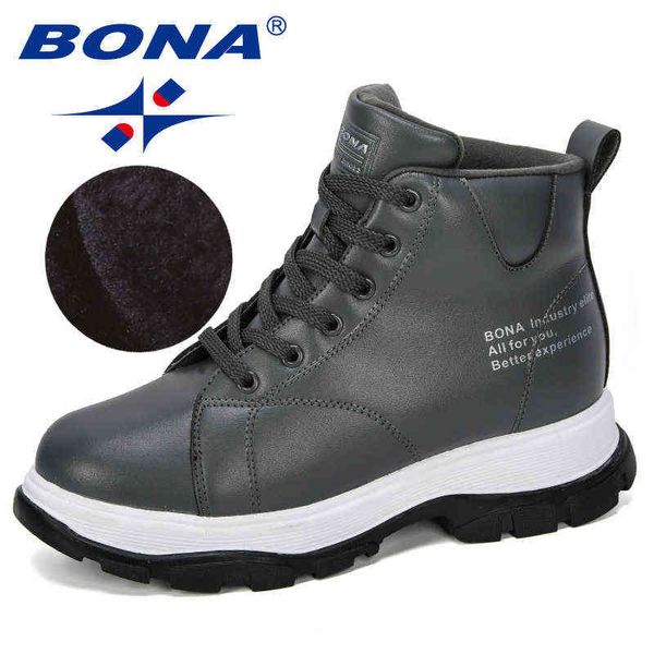 boot bona new popular women winter lace up martin woman ankle plush brand warm female shoe ladie footwear 220805, Black
boot bona new popular women winter lace up martin woman ankle plush brand warm female shoe ladie footwear 220805, Black