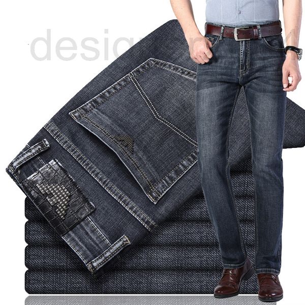 men's jeans designer autumn and winter thick international brand men's jeans elastic slim straight business special of1h, Blue
men's jeans designer autumn and winter thick international brand men's jeans elastic slim straight business special of1h, Blue