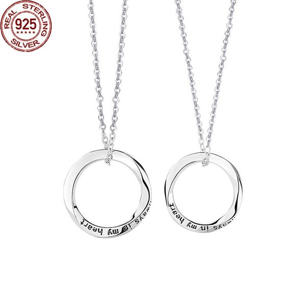 new arrival mobius ring couple necklace strands pure silver men and women a pair of korean version pendant simple clavicle chain commemorati, Black
new arrival mobius ring couple necklace strands pure silver men and women a pair of korean version pendant simple clavicle chain commemorati, Black