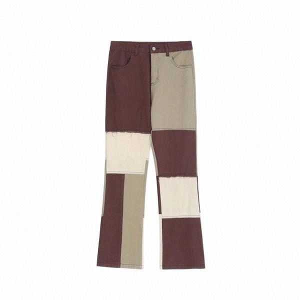 men's jeans men vintage pants casual micro flared streetwear loose straight women oversized brown patchwork z7jj#, Blue
men's jeans men vintage pants casual micro flared streetwear loose straight women oversized brown patchwork z7jj#, Blue