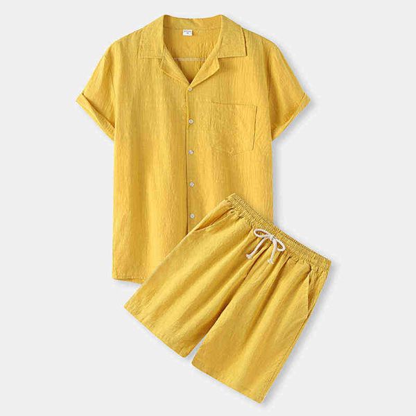 2022 kaus linen katun dasar pria set pakaian santai warna solid kemeja lengan pendek & celana pendek serut pakaian dua potong kasual t220819, Gray
2022 kaus linen katun dasar pria set pakaian santai warna solid kemeja lengan pendek & celana pendek serut pakaian dua potong kasual t220819, Gray
