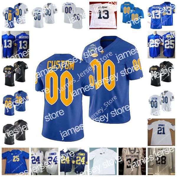 22 ncaa custom pittsburgh panthers stitched football jersey 1 larry fitzgerald 10 quadree henderson 25 lesean mccoy 85 jester weah 23 tyler, Black
22 ncaa custom pittsburgh panthers stitched football jersey 1 larry fitzgerald 10 quadree henderson 25 lesean mccoy 85 jester weah 23 tyler, Black