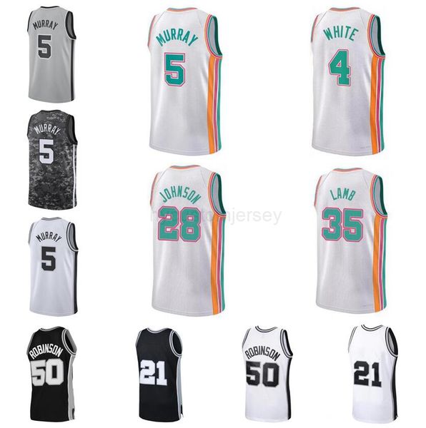 basketball jerseys dejounte murray jersey keldon johnson #28 derrick white #4 david robinson #55 men youth s, Black
basketball jerseys dejounte murray jersey keldon johnson #28 derrick white #4 david robinson #55 men youth s, Black