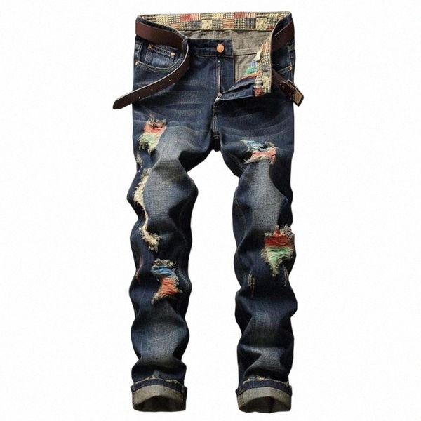men's jeans barco cotton ripped holes hip hop denim men autumn streetwear scratched fashion male pants soft vintage slim trousersmen�, Blue
men's jeans barco cotton ripped holes hip hop denim men autumn streetwear scratched fashion male pants soft vintage slim trousersmen�, Blue