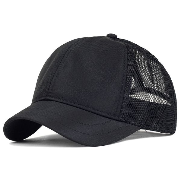 mesh short brim baseball cap men women breathable dad hat adjustable solid trucker style low profile caps 220819, Blue;gray
mesh short brim baseball cap men women breathable dad hat adjustable solid trucker style low profile caps 220819, Blue;gray