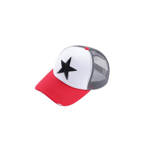 spring and summer couple baseball cap hip hop hollow hat pentagram net cap sun sun hat, Blue;gray
spring and summer couple baseball cap hip hop hollow hat pentagram net cap sun sun hat, Blue;gray