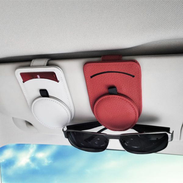 car leather sunglasses clip sun visor mount fastener ticket glasses holder multifunction portable organizer car auto accessories
car leather sunglasses clip sun visor mount fastener ticket glasses holder multifunction portable organizer car auto accessories