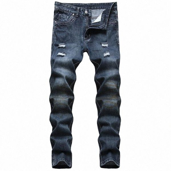 men's jeans men european and american denim ripped ruin personality printed trend pants large size a0eb#, Blue
men's jeans men european and american denim ripped ruin personality printed trend pants large size a0eb#, Blue