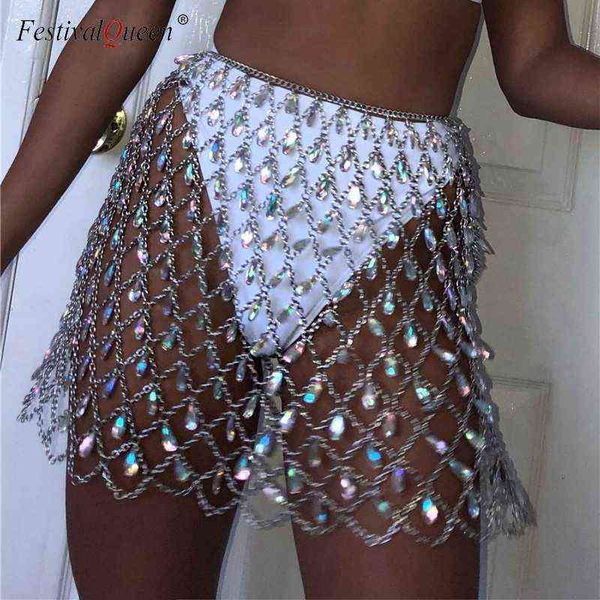 festivalqueen boho crystal sequin women's metal chain skirt 2022 summer beach hollow out sparkly handmade mini skirts t220819, Black
festivalqueen boho crystal sequin women's metal chain skirt 2022 summer beach hollow out sparkly handmade mini skirts t220819, Black