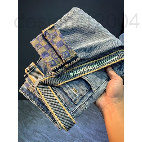 men's jeans designer high end light luxury jeans men's spring and summer style 2022 new fashion brand korean slim fit small foot, Blue
men's jeans designer high end light luxury jeans men's spring and summer style 2022 new fashion brand korean slim fit small foot, Blue