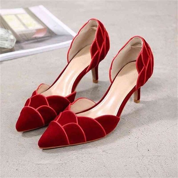 rose dress shoes girl high heels women's wedding dress bride shoes suede petal thin heel single side empty l9i0, Black
rose dress shoes girl high heels women's wedding dress bride shoes suede petal thin heel single side empty l9i0, Black