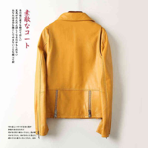 nerazzurri spring short yellow black blue leather biker jacket women long sleeve zipper autumn faux leather jackets for women t220822
nerazzurri spring short yellow black blue leather biker jacket women long sleeve zipper autumn faux leather jackets for women t220822