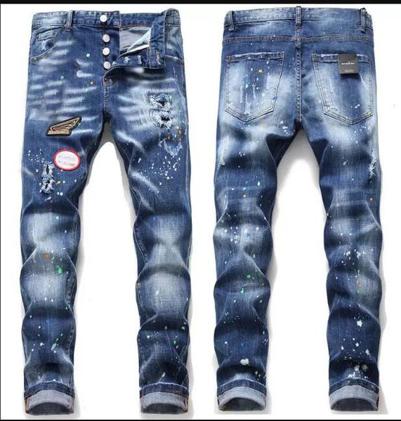 new men's jeans summer autumn button fly washed fashion slim trousers denim pants mm01hf45jeans, Blue
new men's jeans summer autumn button fly washed fashion slim trousers denim pants mm01hf45jeans, Blue