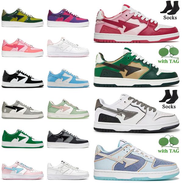 baped sk8 sta bapestas running shoes abc camo green white black blue orange pastel pink beige women mens bapesta trainers designer platform
baped sk8 sta bapestas running shoes abc camo green white black blue orange pastel pink beige women mens bapesta trainers designer platform