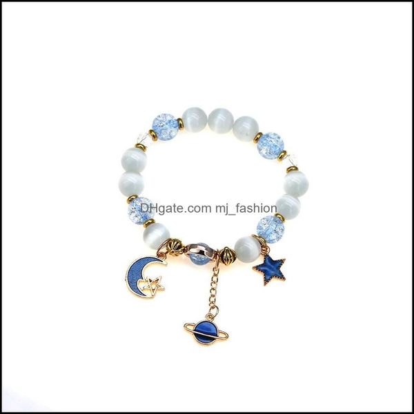 charm bracelets explosion jewelry bohemian natural stone popcorn crystal elegant star moon planet mti-element beaded bracel mjfashion dhunf, Golden;silver
charm bracelets explosion jewelry bohemian natural stone popcorn crystal elegant star moon planet mti-element beaded bracel mjfashion dhunf, Golden;silver