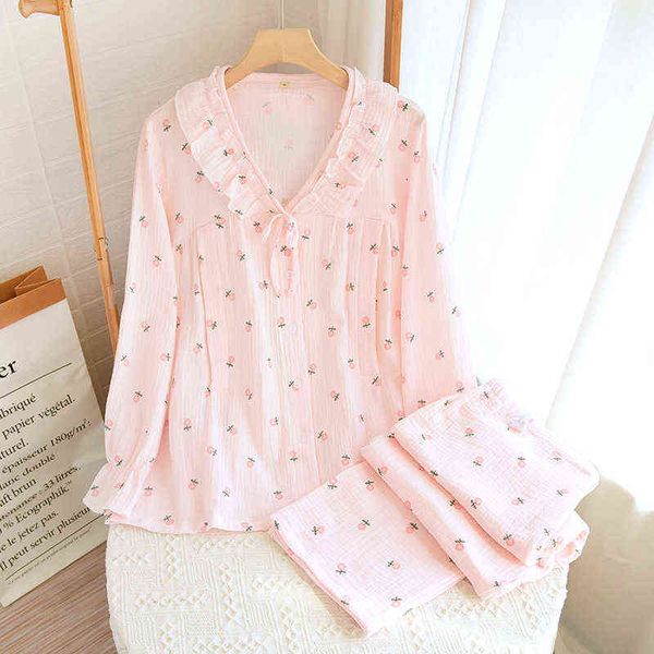 fdfklak thin pure cotton postpartum breastfeeding print maternity nursing clothes spring autumn new v neck pajama suit j220813, White
fdfklak thin pure cotton postpartum breastfeeding print maternity nursing clothes spring autumn new v neck pajama suit j220813, White