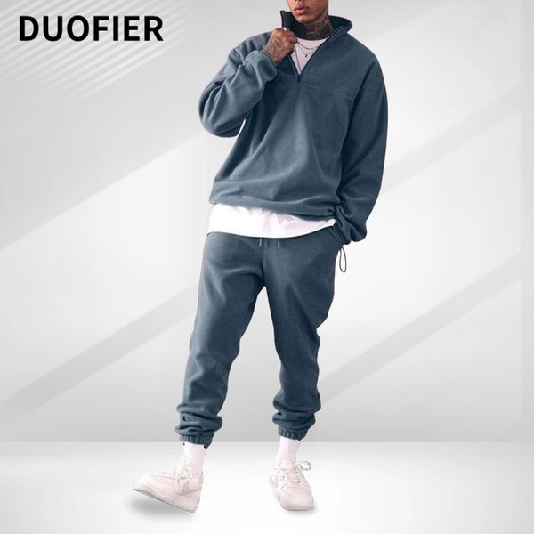men's tracksuit jogger sportswear casual sweatershirts sweatpants streetwear zipper pullover solid fleece sports suit men sets 220819, Gray
men's tracksuit jogger sportswear casual sweatershirts sweatpants streetwear zipper pullover solid fleece sports suit men sets 220819, Gray