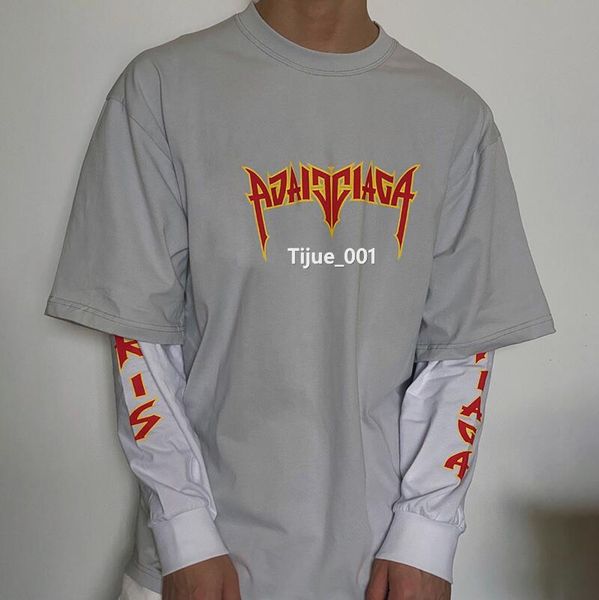 22ss italy new classic fire letter fake two piece sweatshirt early autumn man women crewneck pullover long sleeve fashion street high end sw, Black
22ss italy new classic fire letter fake two piece sweatshirt early autumn man women crewneck pullover long sleeve fashion street high end sw, Black