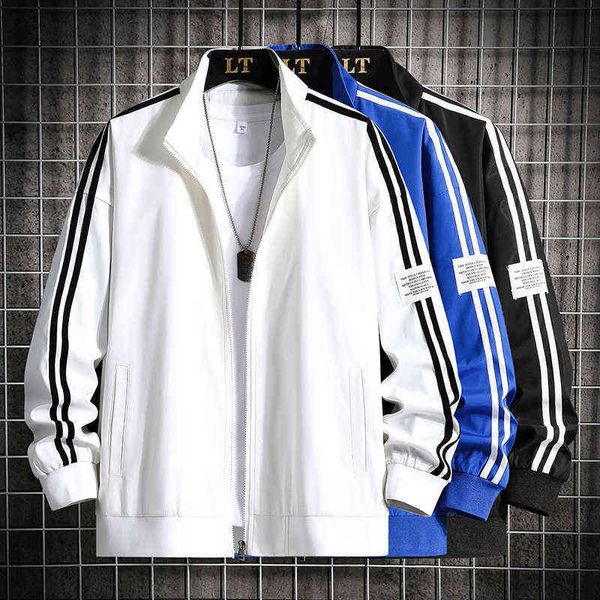 jackets for men 2022 autumn rib sleeve patchwork zipper casual bomber baseball jacket loose korean fashion cardigan coats homme g220818, Black;brown
jackets for men 2022 autumn rib sleeve patchwork zipper casual bomber baseball jacket loose korean fashion cardigan coats homme g220818, Black;brown