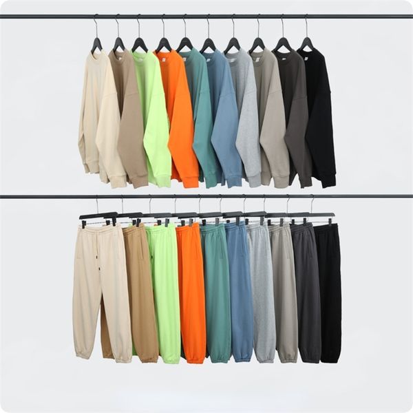 autumn mens 10color suit fashion long sleeve t shirt loose sets 350g terry round neck sweater sweatpants couple 220819, Black
autumn mens 10color suit fashion long sleeve t shirt loose sets 350g terry round neck sweater sweatpants couple 220819, Black