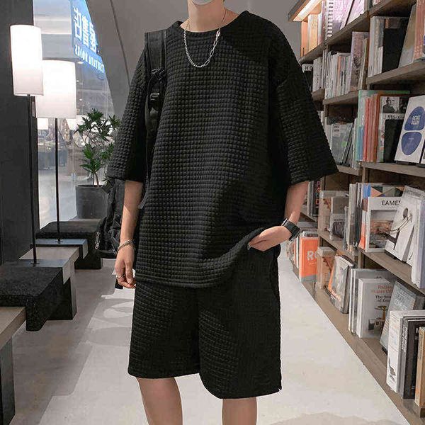 kaus wafel musim panas setelan olahraga fashion santai sederhana gaya hong kong pria celana kapri lengan pendek warna solid longgar dua-pi t, Gray
kaus wafel musim panas setelan olahraga fashion santai sederhana gaya hong kong pria celana kapri lengan pendek warna solid longgar dua-pi t, Gray