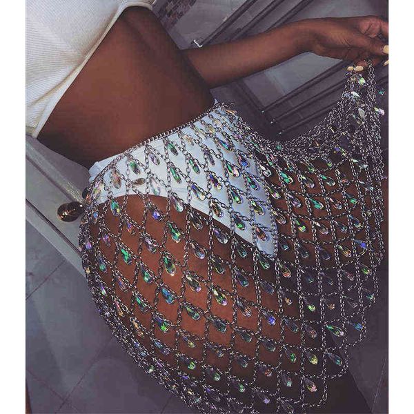 bling metal chain diamonds sequin skirt women besummer beach hollow colorful gem queen crystal night club party skirts t220819, Black
bling metal chain diamonds sequin skirt women besummer beach hollow colorful gem queen crystal night club party skirts t220819, Black