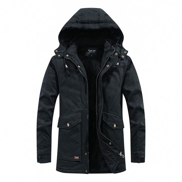 men's jacket hooded winter style plus velvet windproof large fur collar mid-length cotton water parka coat for men 220818, Black;brown
men's jacket hooded winter style plus velvet windproof large fur collar mid-length cotton water parka coat for men 220818, Black;brown