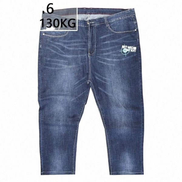 men's jeans large size blue plus trousers printing elastic stretch slim feet 42 44 46 loose classic straight pants1 u1za#
men's jeans large size blue plus trousers printing elastic stretch slim feet 42 44 46 loose classic straight pants1 u1za#