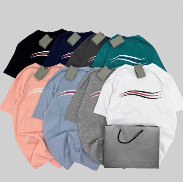 2022 summer fashion women and men summer female letter appliques luxury brands t-shirt ladies casual cotton tees, White
2022 summer fashion women and men summer female letter appliques luxury brands t-shirt ladies casual cotton tees, White