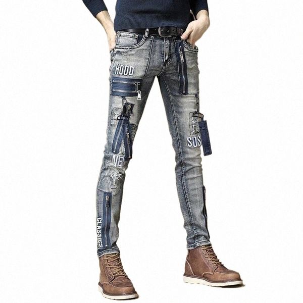 men's jeans men stretch ripped retro blue straight pants slim fit hip hop streetwear young embroidery distressed denim trousers p9rp#
men's jeans men stretch ripped retro blue straight pants slim fit hip hop streetwear young embroidery distressed denim trousers p9rp#