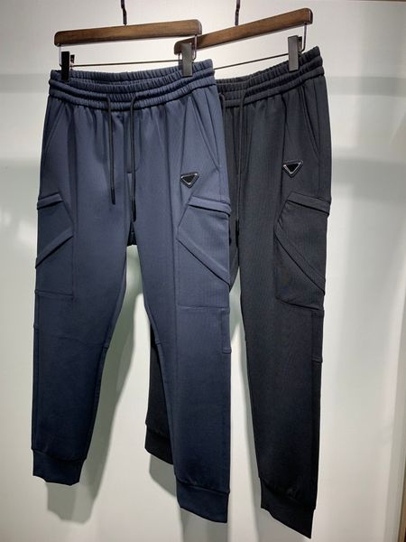 mens designer pants fall winter new fashion jogger cargo pants cotton pockets splicing design luxury casual elastic waist pants, Black
mens designer pants fall winter new fashion jogger cargo pants cotton pockets splicing design luxury casual elastic waist pants, Black